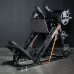 Force USA Adjustable leg press machine with oversized footplates and band pegs