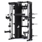 Force USA C10 All-in-one strength trainer with half rack, pull-up bar, and cable system