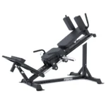 Force USA Compact leg press and hack squat machine with adjustable footplate