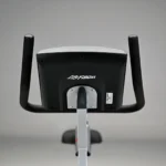 Front view of C1 exercise bike with racing style handlebars