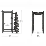 Hammer Strength HD Athletic NX Power Rack for home strength training