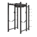 Hammer Strength HD Athletic NX Power Rack with integrated plate storage