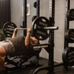 Hammer Strength HD Commercial strength rack with 11-gauge steel uprights and plate horns