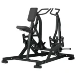 Hammer Strength Plate-Loaded Iso-Lateral Row with chest pad and angled seat