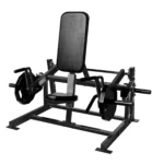Hammer Strength Plate-Loaded Seated:Standing Shrug machine