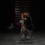 Hammer Strength biceps curl machine for controlled upper arm training