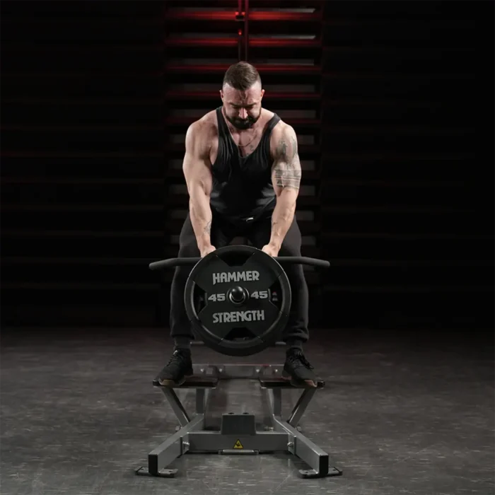 Hammer Strength Plate-Loaded T-Bar Row Machine