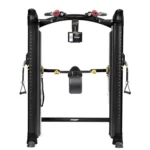 Hoist Mi7 Compact functional trainer home gym with pull-up grips and dip bars