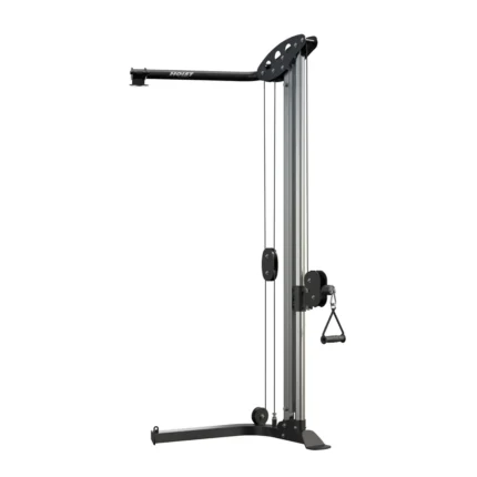 Hoist Single Cable Column with adjustable hi-lo pulley