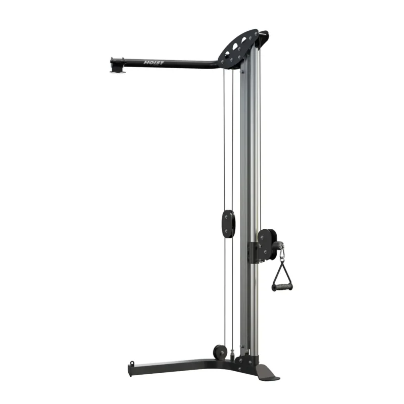 Hoist Single Cable Column with adjustable hi-lo pulley