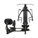 Hoist V4 Elite strength machine with back pad and roller pads