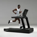 Home treadmill with FlexDeck shock absorption and 15 percent incline