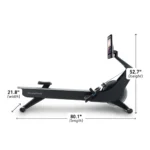 Home workout on NordicTrack RW900 Rower with iFIT support