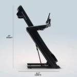 Home workout on NordicTrack treadmill with iFIT support