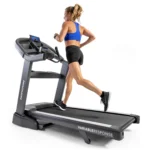 Horizon 7.8 AT folding treadmill with color display and QuickDial controls