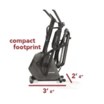 Horizon Evolve 5 compact elliptical for home workouts