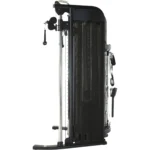 Inspire Fitness FT-1 Matte black functional trainer with accessory storage and cable attachments