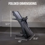 Inspire Series T4 Home treadmill with Bluetooth heart rate compatibility and quick keys