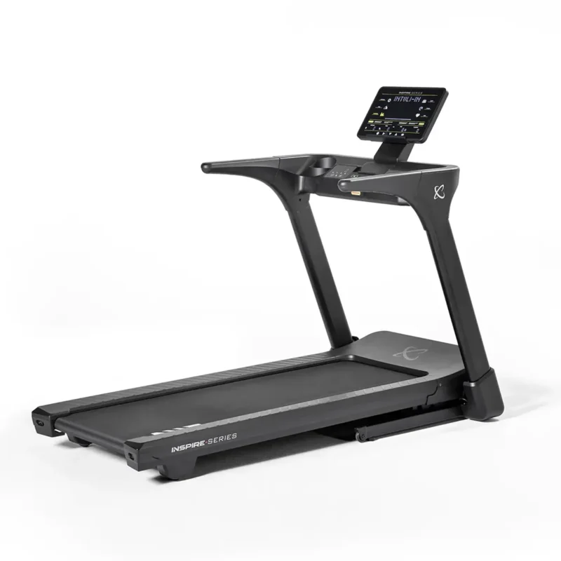 Inspire Series T5 Treadmill with folding frame and LED console
