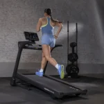 Inspire T5 running machine with cushioned deck and brushless motor
