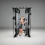 Life Fitness Dual adjustable pulley with multi-grip pull-up bar and accessory storage