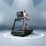 Life Fitness Symbio Runner Home treadmill with immersive terrain view and performance tracking
