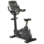 Matrix Endurance LED Upright Cycle in a commercial fitness facility