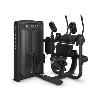 Matrix Ultra Abdominal Crunch Machine with full front and rear shields