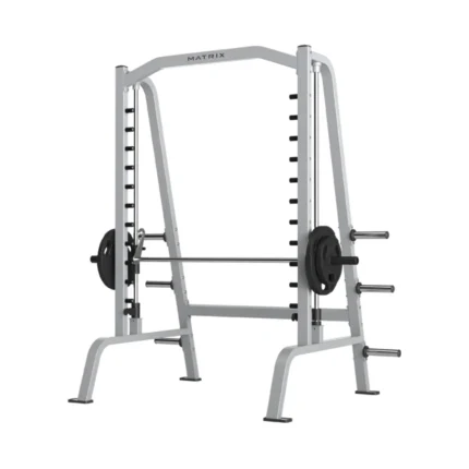 Matrix Varsity Smith Machine with six integrated weight storage horns