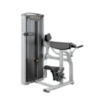 Matrix Versa Bicep Curl Machine with adjustable seat and full stack shields