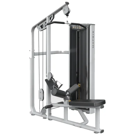 Matrix Versa Lat Pulldown Seated Row Machine dual-function station