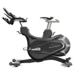 Matrix indoor cycling bike with magnetic resistance and belt drive