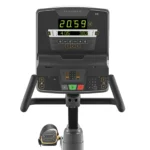 Matrix low-impact cardio bike with heart rate monitoring and adjustable recumbent seating