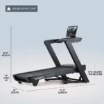 NordicTrack folding treadmill with incline and decline training