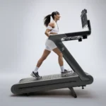 Peloton Cross Training Tread+ with slat belt and movement-tracking camera