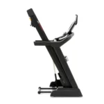 SOLE F65 Home treadmill with handrail controls, USB charging, and Bluetooth speakers