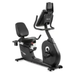SOLE R92 indoor exercise bike with cushioned pedals and USB charging