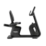 Technogym Artis Recline Bike with wide walk through design