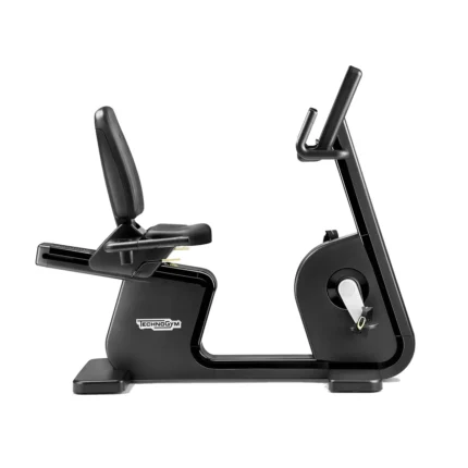 Technogym Artis Recline Bike with wide walk through design