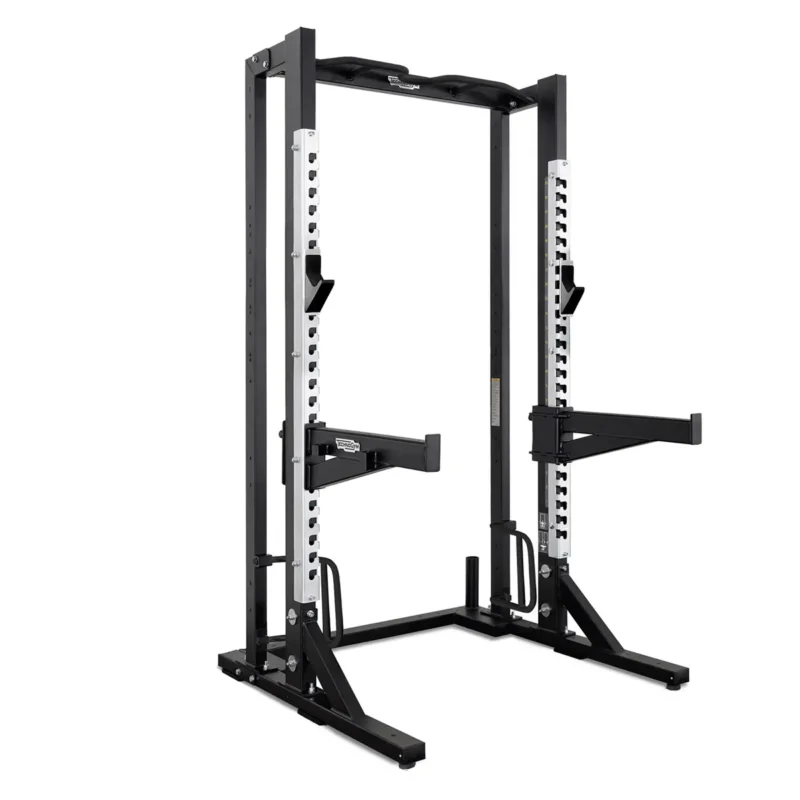 Technogym Olympic Half Rack with walkthrough design