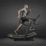 Technogym Skillmill Connect Manual treadmill with magnetic resistance and curved slat surface