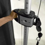 Technogym performance pulley trainer with dual weight stacks