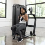 Vision Keystone Commercial core training machine with 73 kg weight stack and foot support