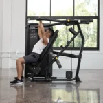 Vision Keystone Commercial multi press station with 91 kg weight stack and instructional placards