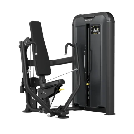 Vision Keystone Converging Chest Press with IW selectorized machine
