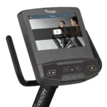 Vision R600E Vision recumbent bike with Entertainment Series console and lumbar support seat