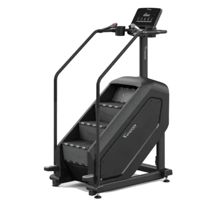 Vision Summit Stairclimber with LED console and full-length handlebars