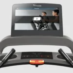 Vision T600E treadmill side view with heavy-duty frame